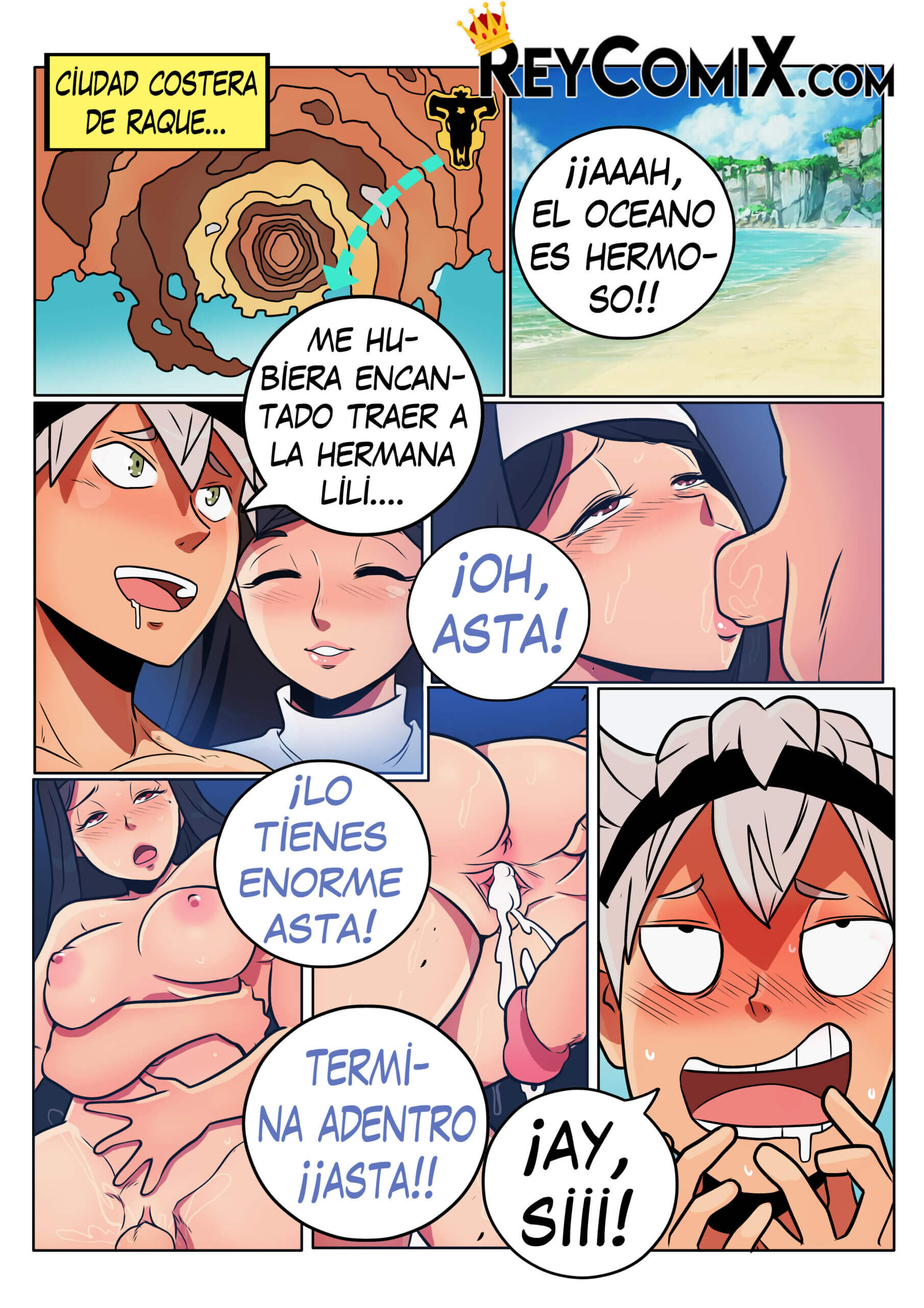 Black Clover - Mirame! Comic porno