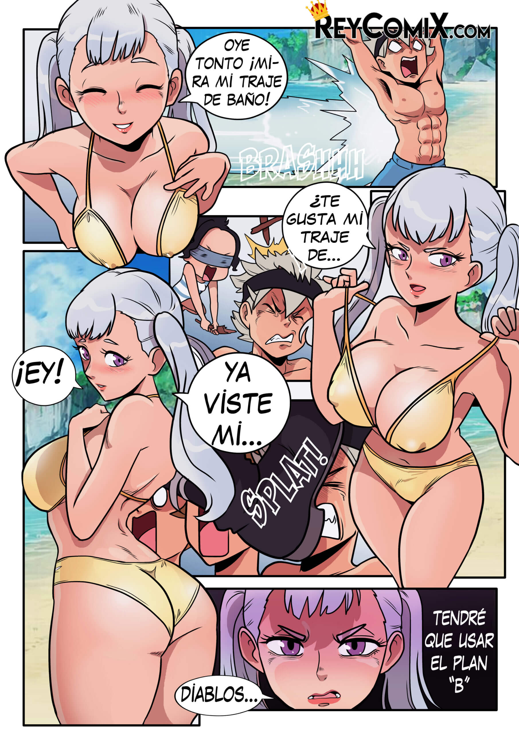Black Clover - Mirame! Comic porno