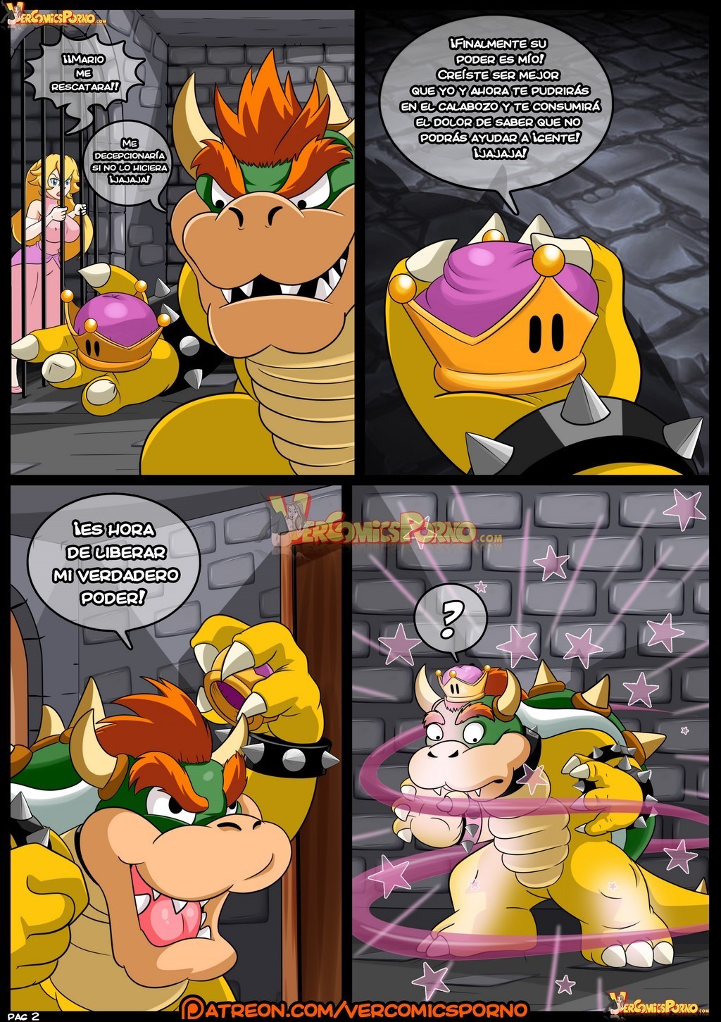 Bowsette Comic porno