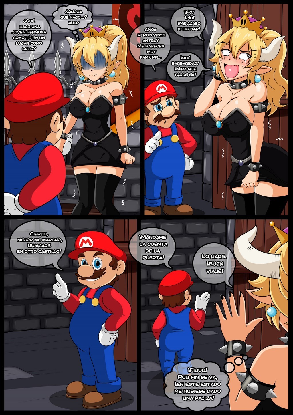 Bowsette Comic porno