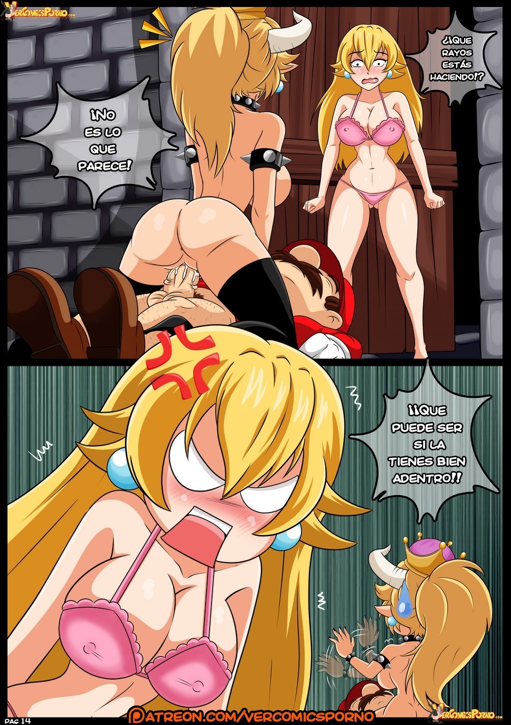 Bowsette Comic porno