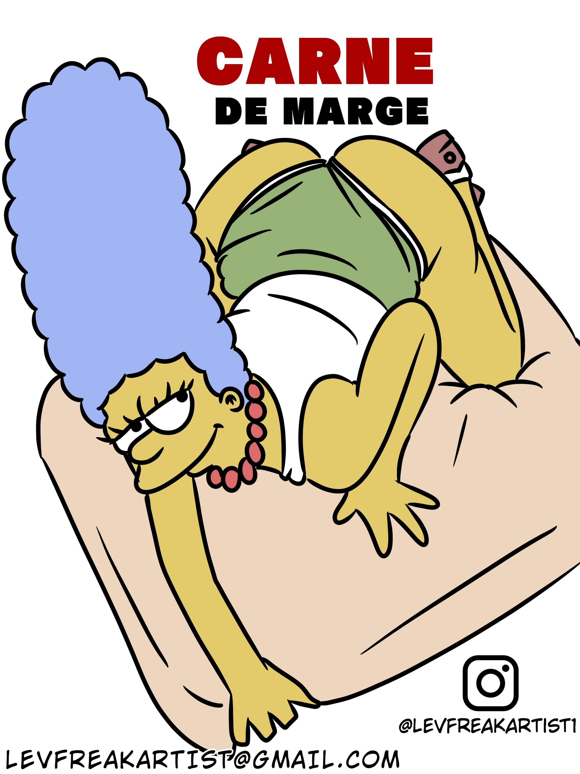 Carne de Marge Comic porno