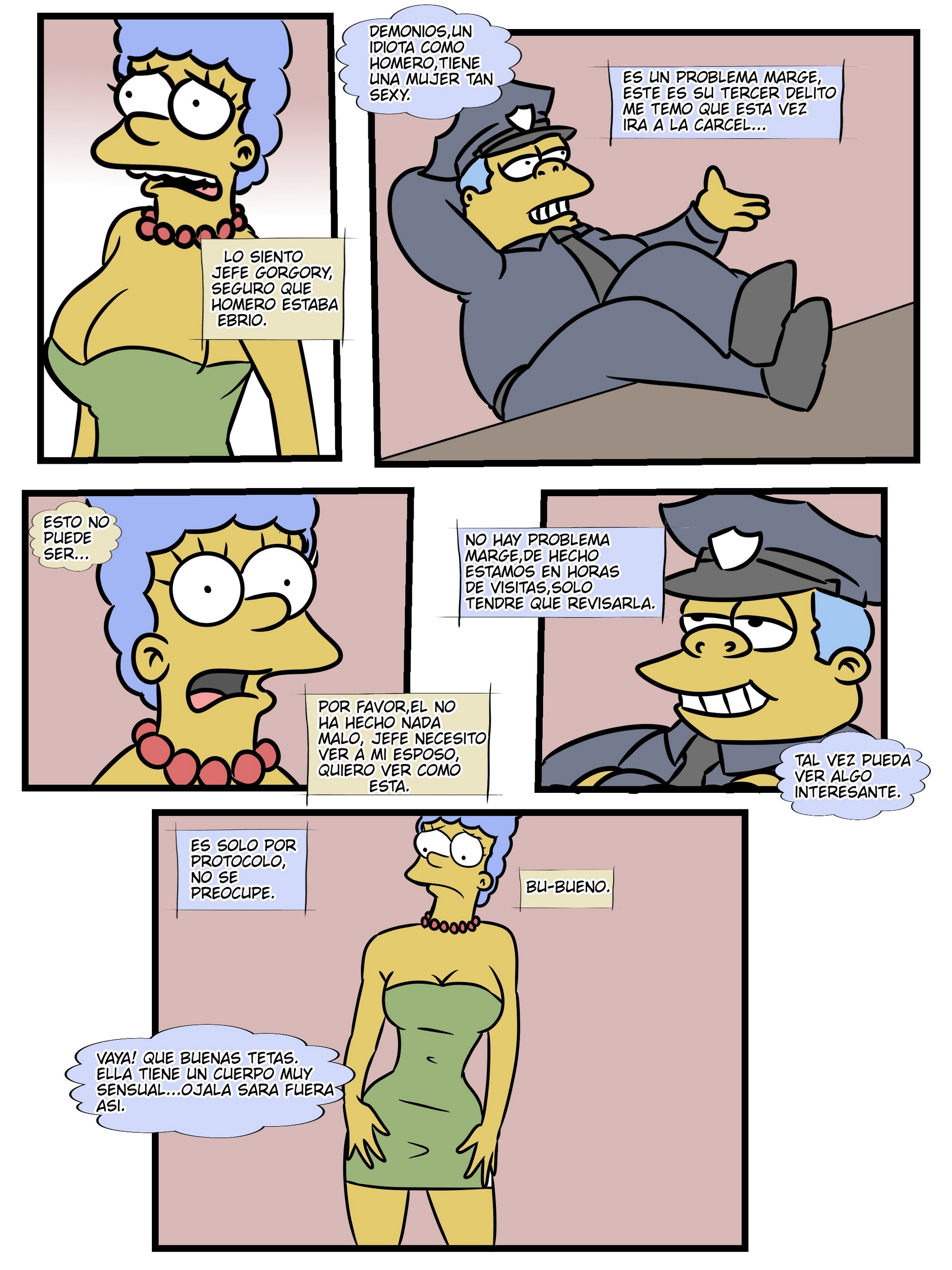 Carne de Marge Comic porno