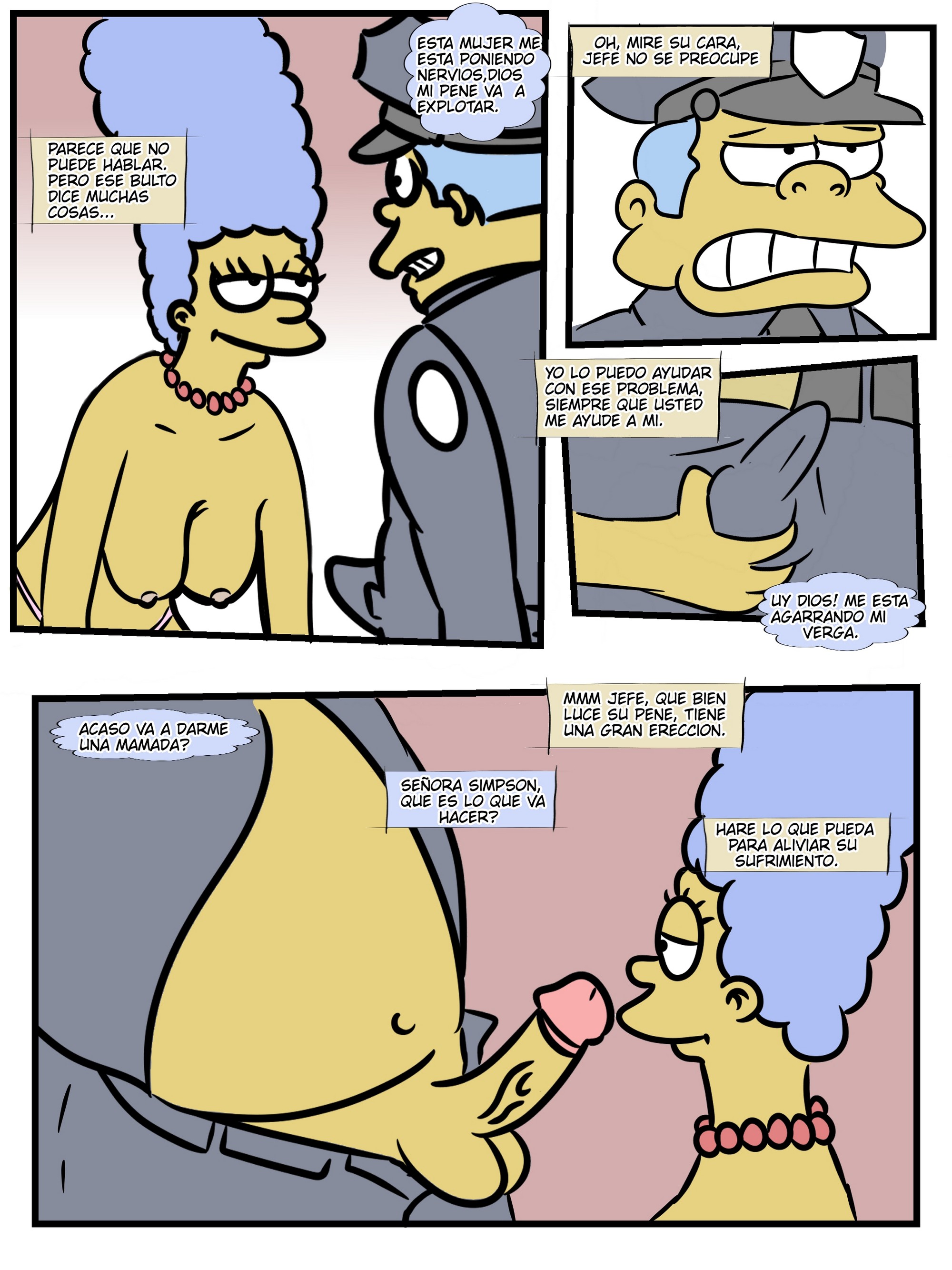 Carne de Marge Comic porno