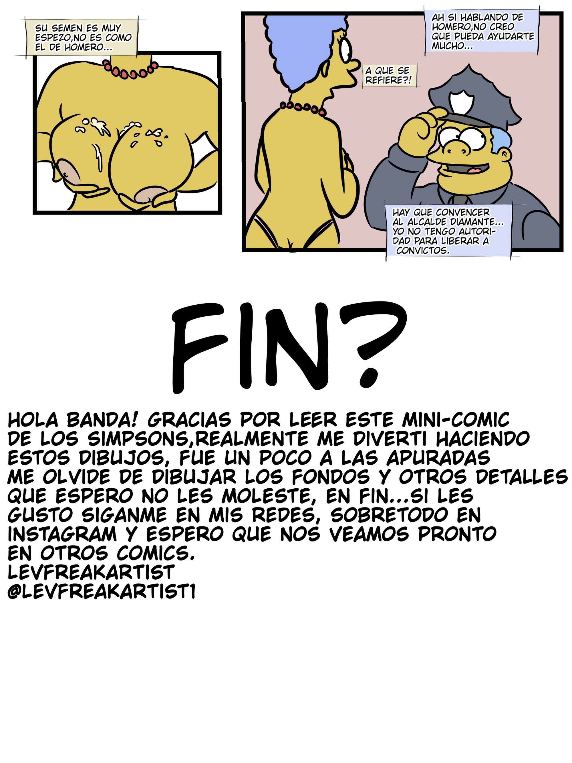 Carne de Marge Comic porno