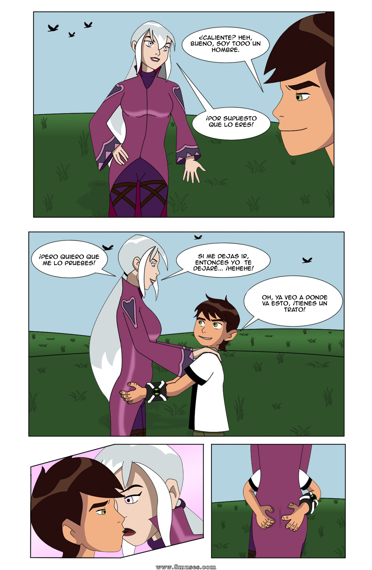 Charmed!! - Ben 10 Comic porno