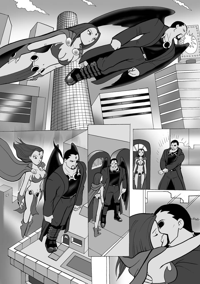 Corazones Oscuros Comic porno