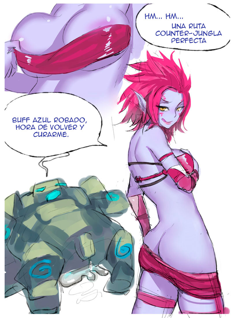 Counterjungle – LoL Hentai Comic porno