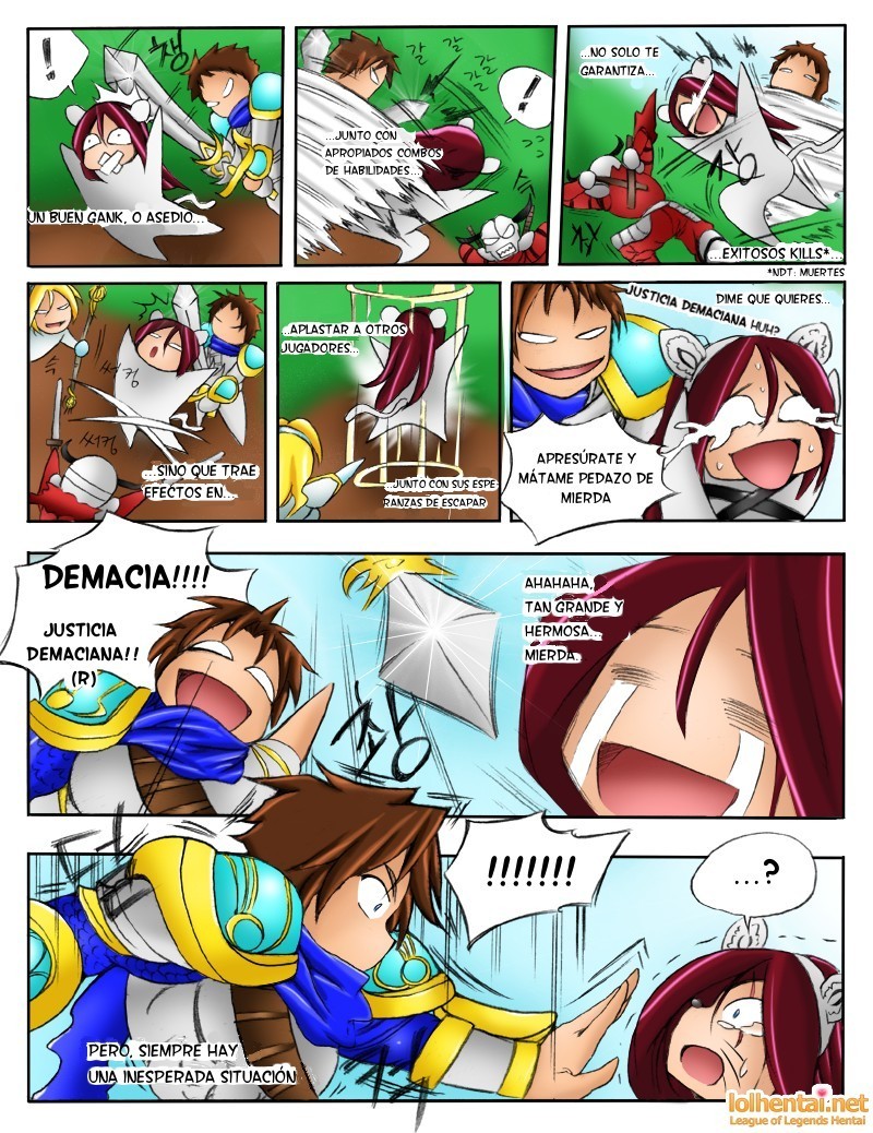 Cuando los Servidores Caen – LoL Hentai Comic porno