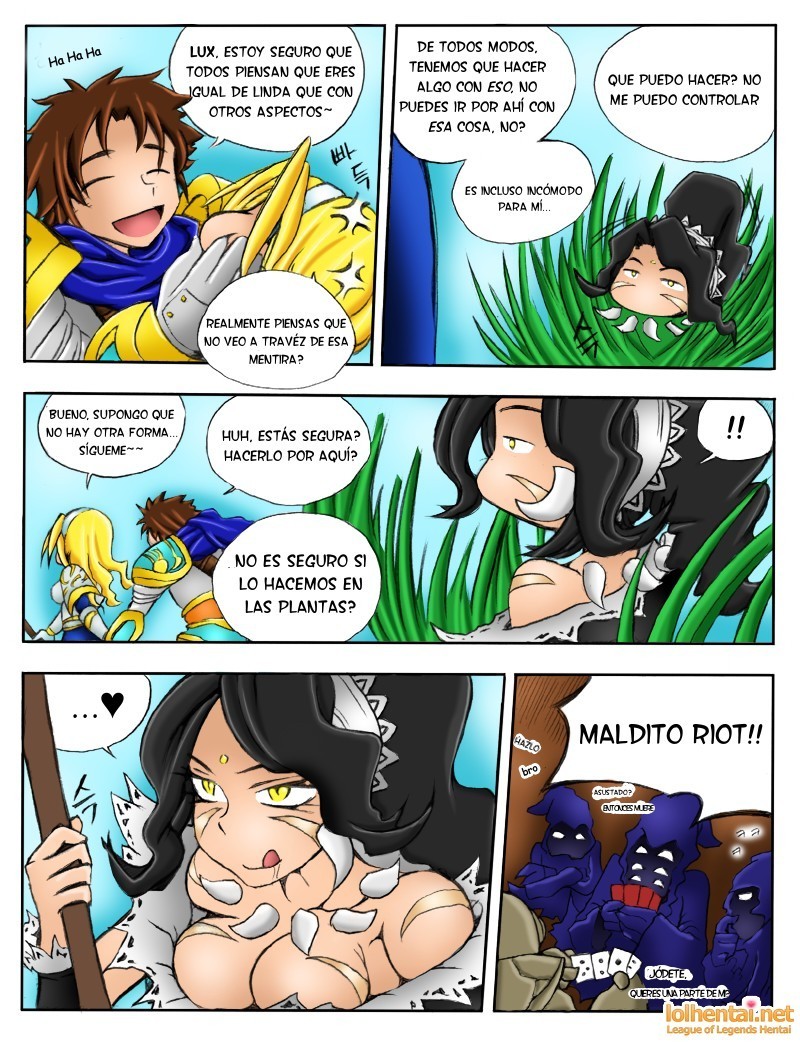 Cuando los Servidores Caen – LoL Hentai Comic porno