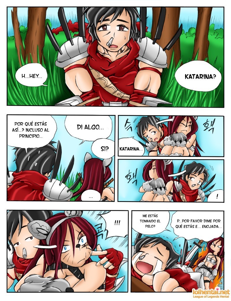 Cuando los Servidores Caen – LoL Hentai Comic porno