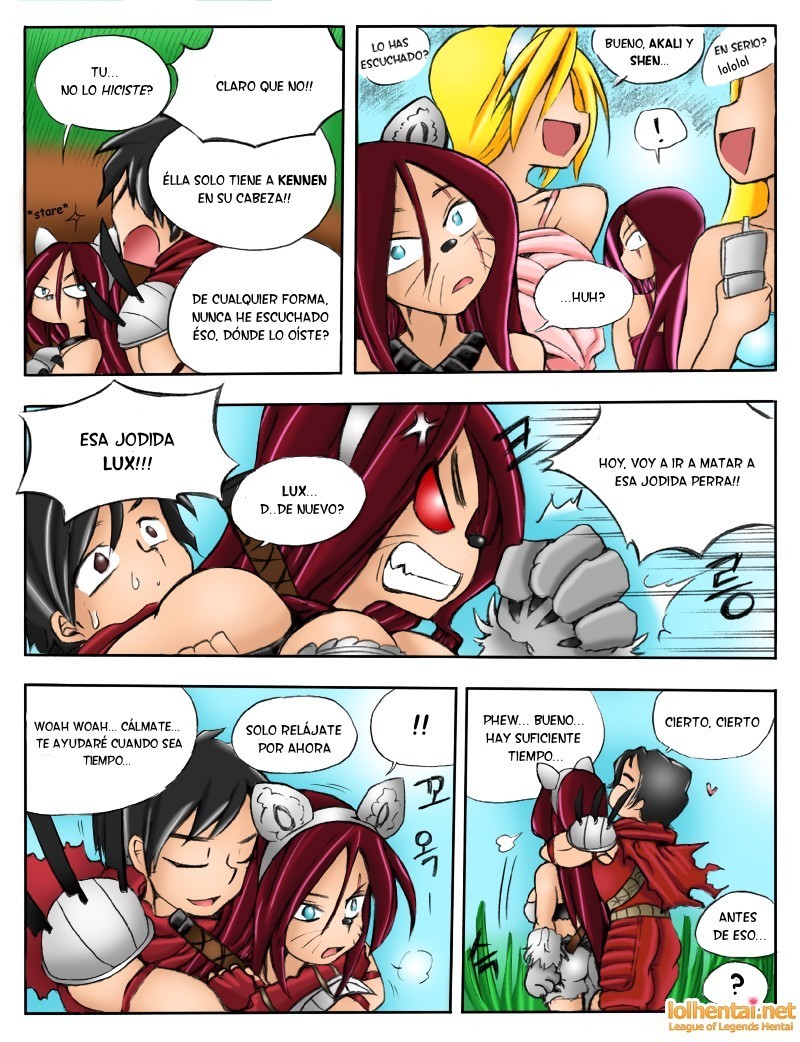 Cuando los Servidores Caen – LoL Hentai Comic porno