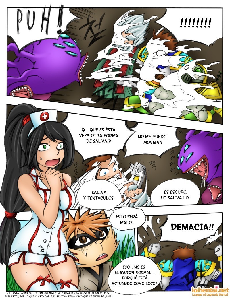 Cuando los Servidores Caen – LoL Hentai Comic porno