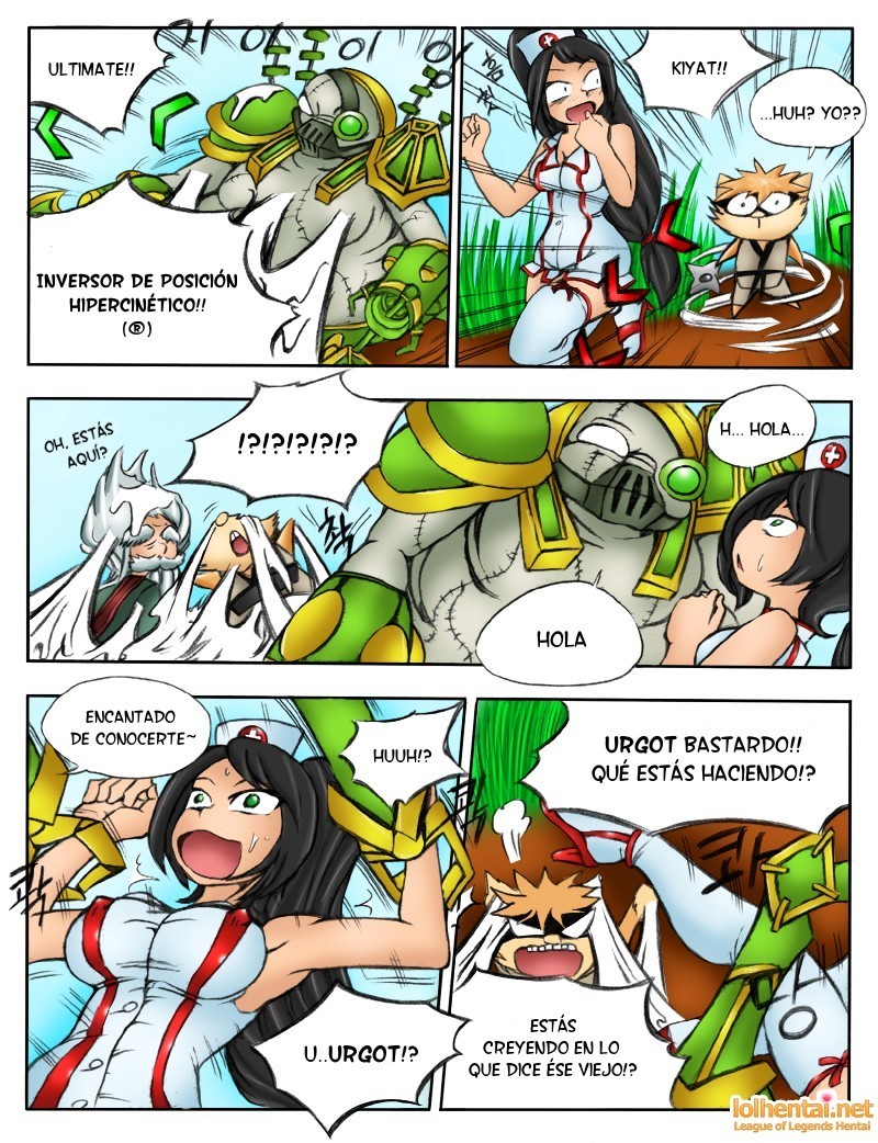 Cuando los Servidores Caen – LoL Hentai Comic porno