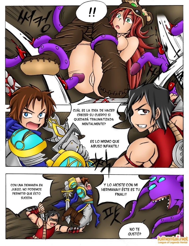 Cuando los Servidores Caen – LoL Hentai Comic porno