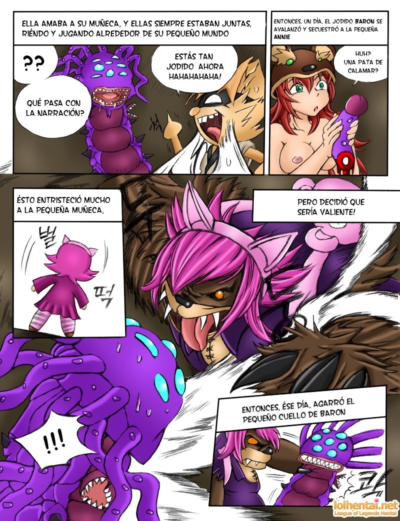 Cuando los Servidores Caen – LoL Hentai Comic porno