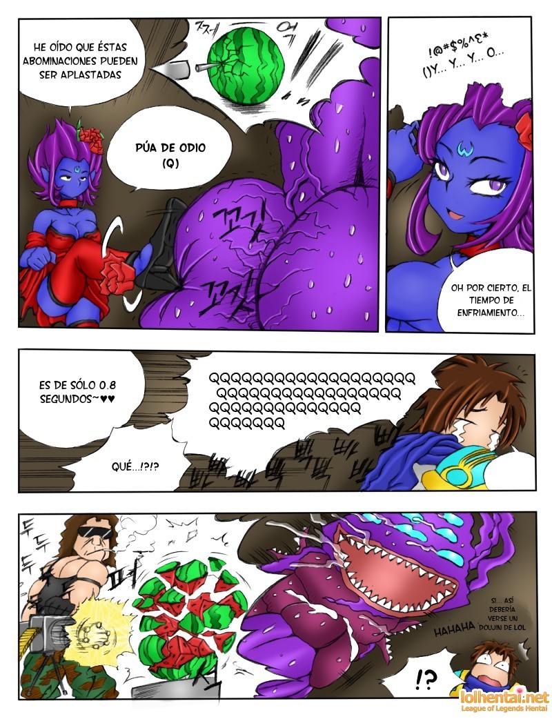 Cuando los Servidores Caen – LoL Hentai Comic porno