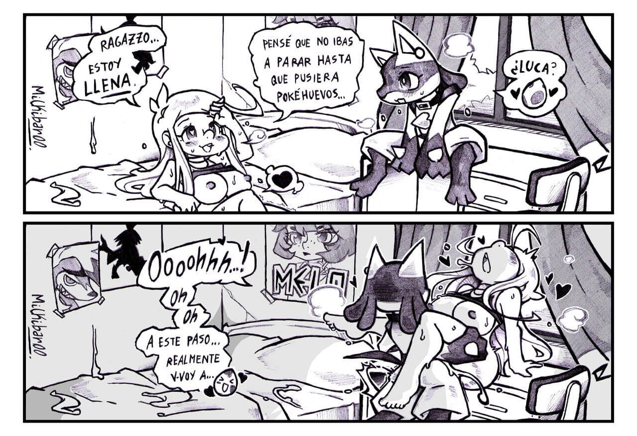 Cuidame el Lucario Comic porno