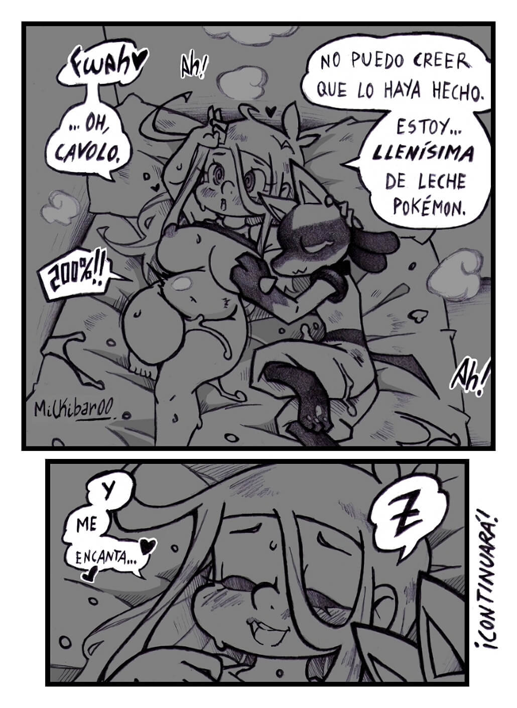 Cuidame el Lucario Comic porno