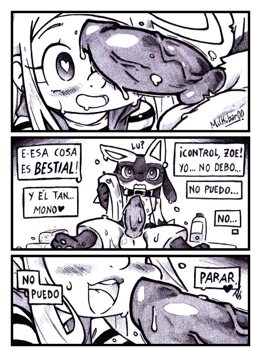 Cuidame el Lucario Comic porno