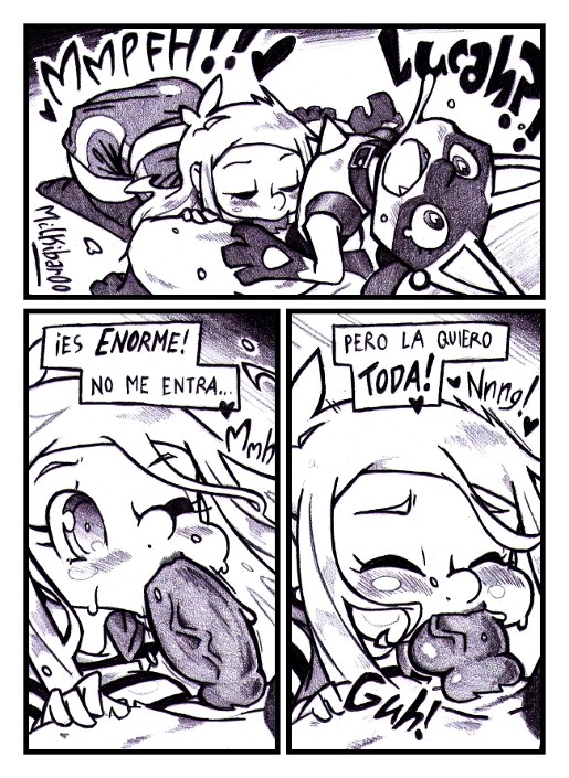 Cuidame el Lucario Comic porno