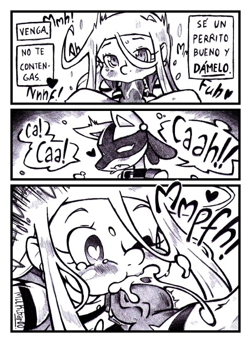 Cuidame el Lucario Comic porno