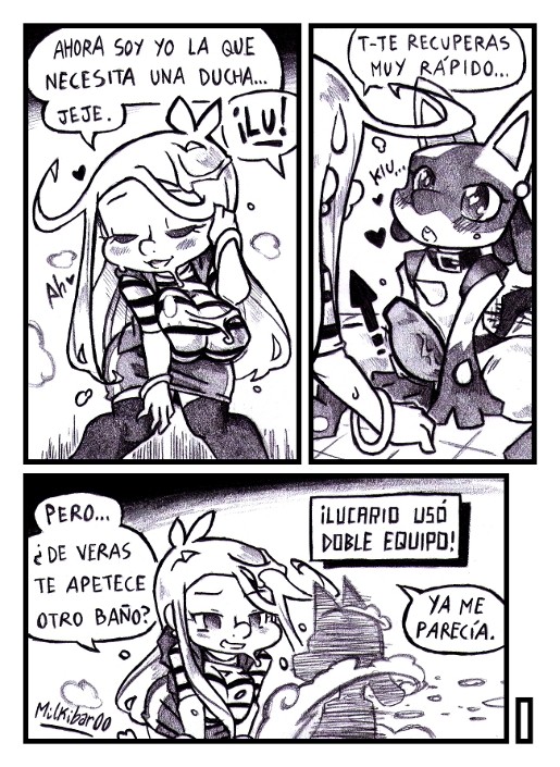 Cuidame el Lucario Comic porno