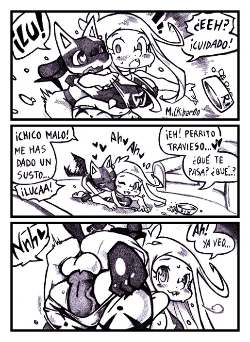 Cuidame el Lucario Comic porno