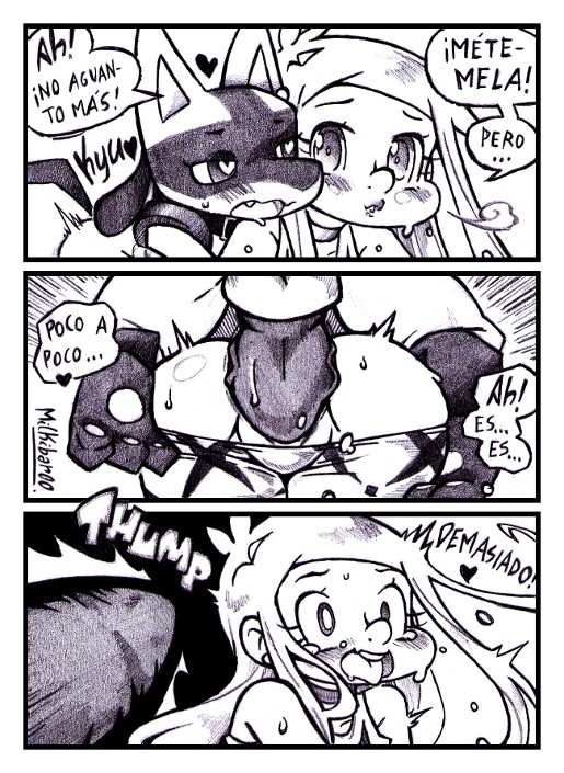 Cuidame el Lucario Comic porno