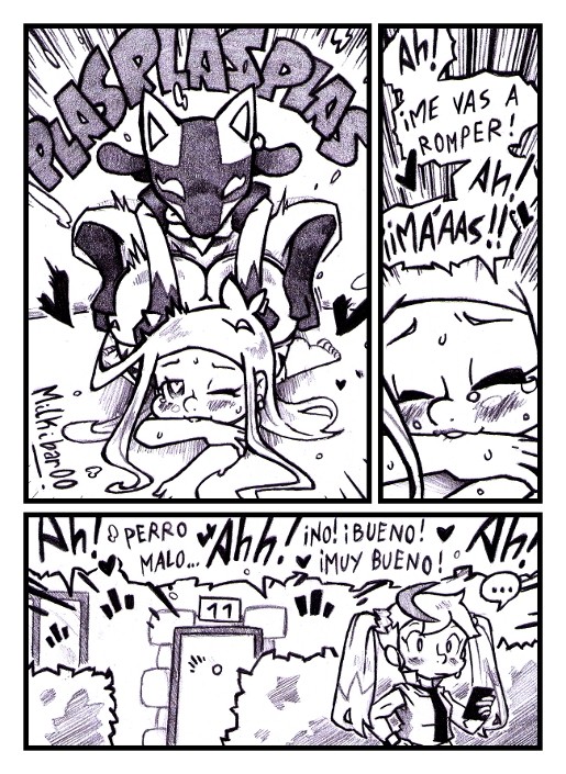 Cuidame el Lucario Comic porno