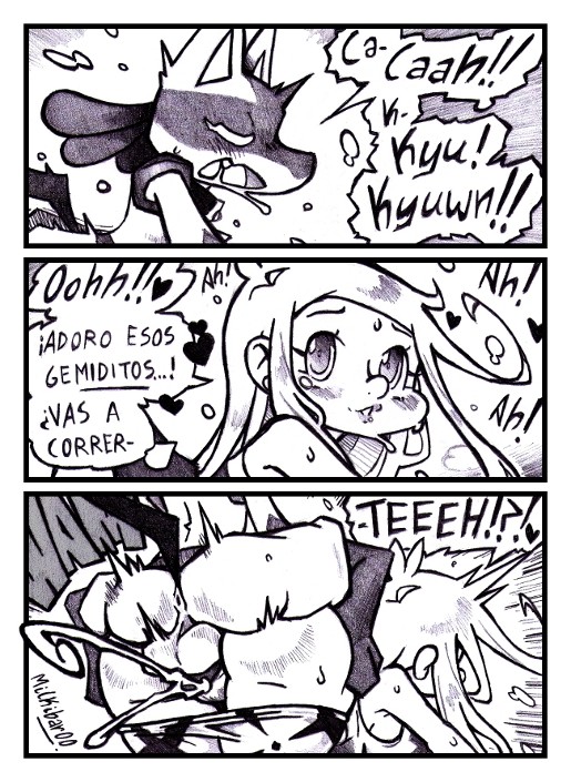 Cuidame el Lucario Comic porno