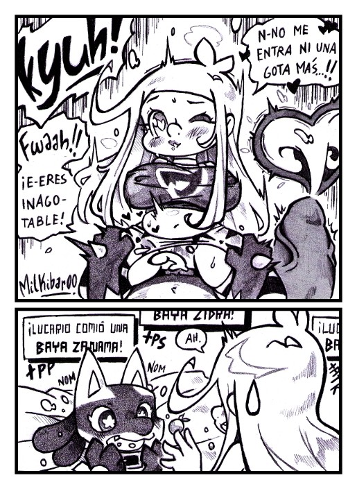 Cuidame el Lucario Comic porno