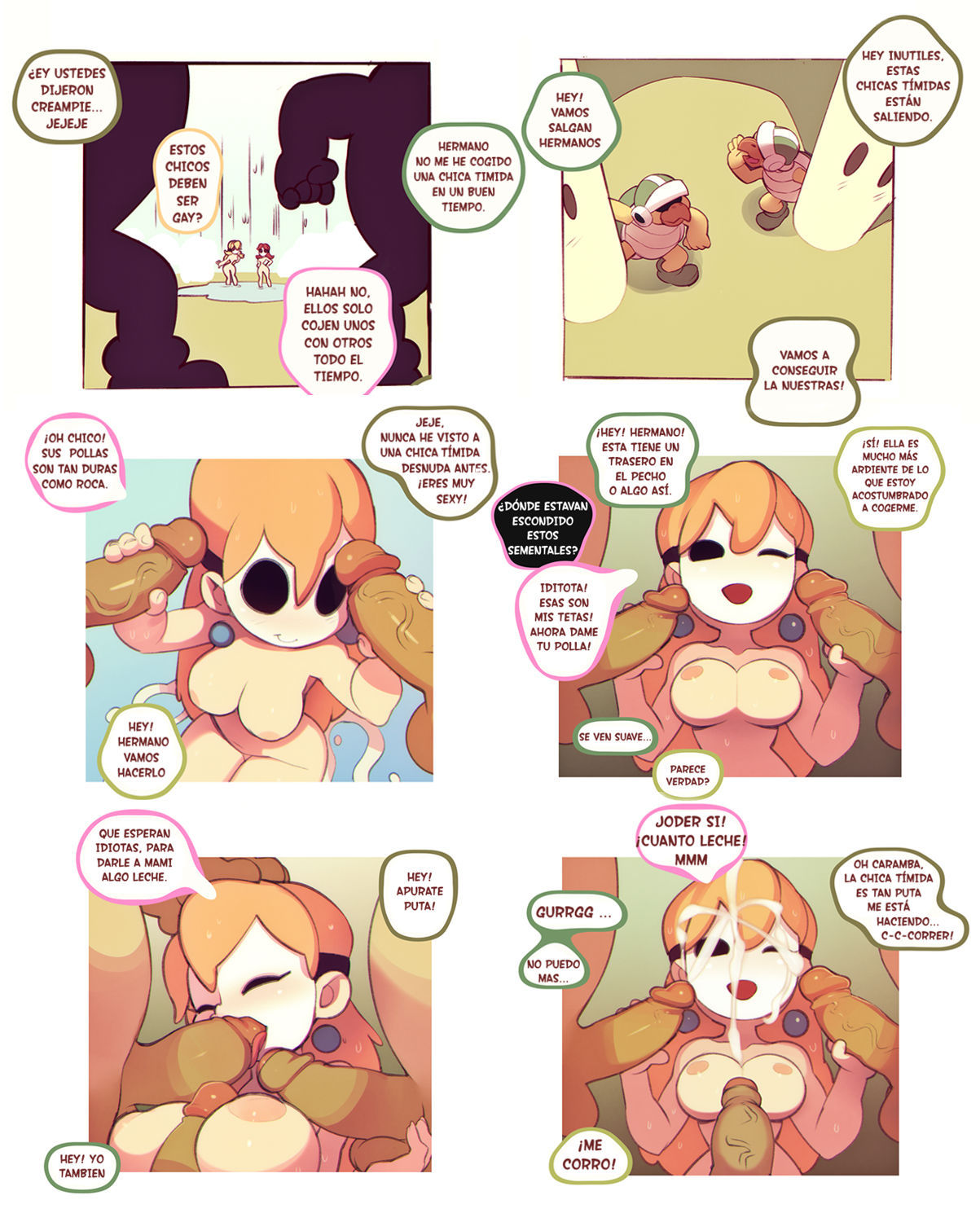 Mario Bros - DAPE Comic porno