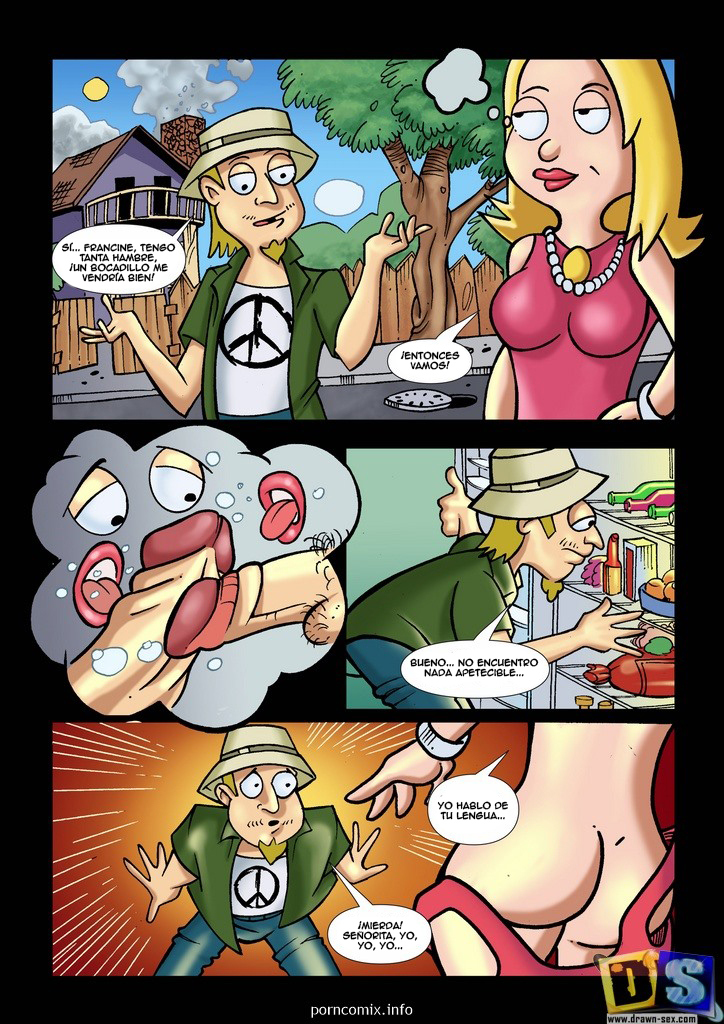 Double Betrayal – American Dad Comic porno