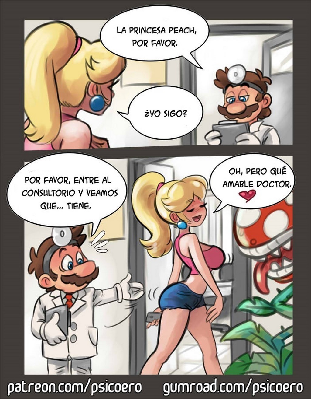 Dr. Mario XXX – Second Opinion Comic porno