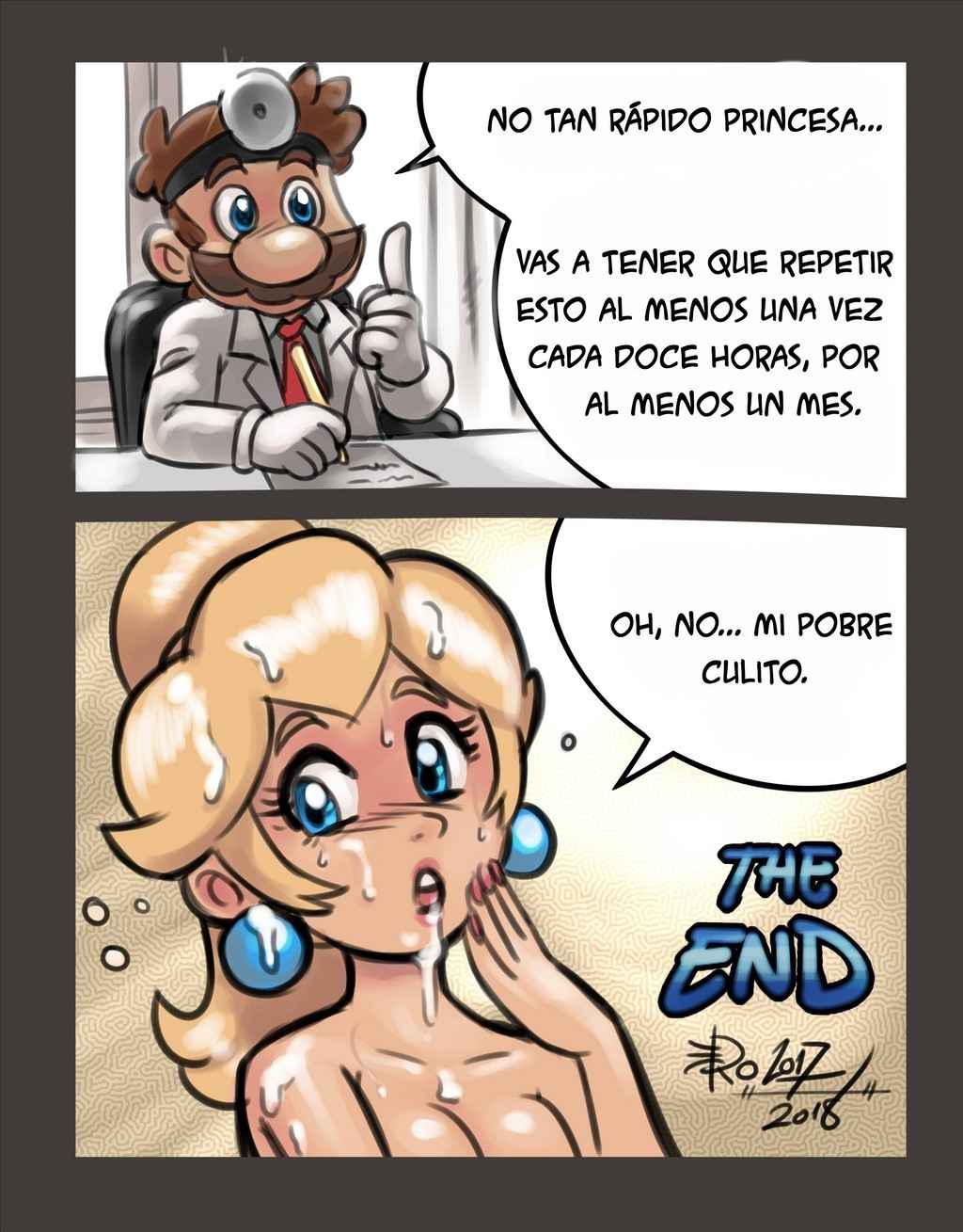 Dr. Mario XXX – Second Opinion Comic porno