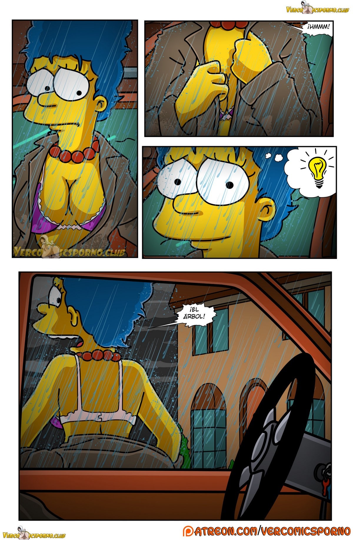 El Abuelo y Yo – Los Simpsons Comic porno