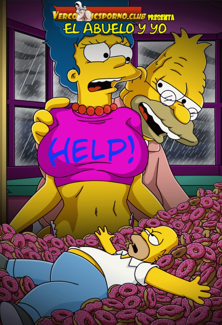 El Abuelo y Yo – Los Simpsons Comic porno