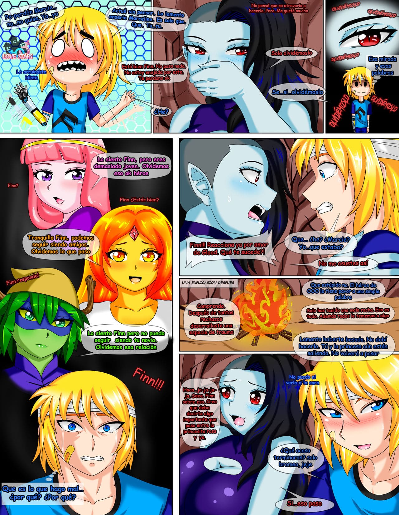 El Closet de la Hermosa Marceline Comic porno