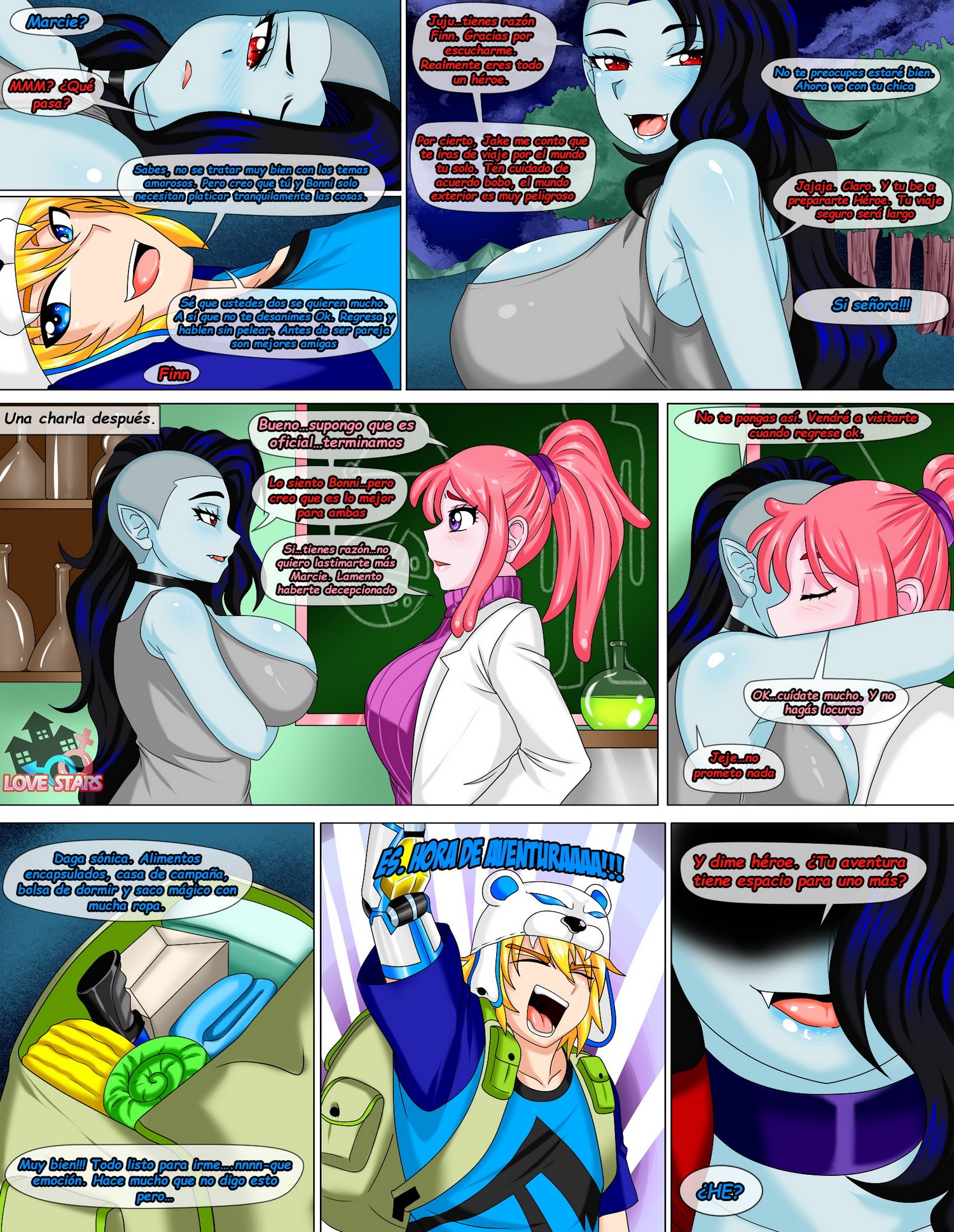 El Closet de la Hermosa Marceline Comic porno