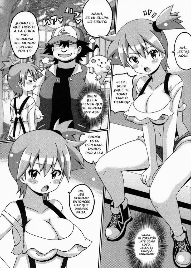 El Libro de Misty y Mei XXX Pokemon Comic porno