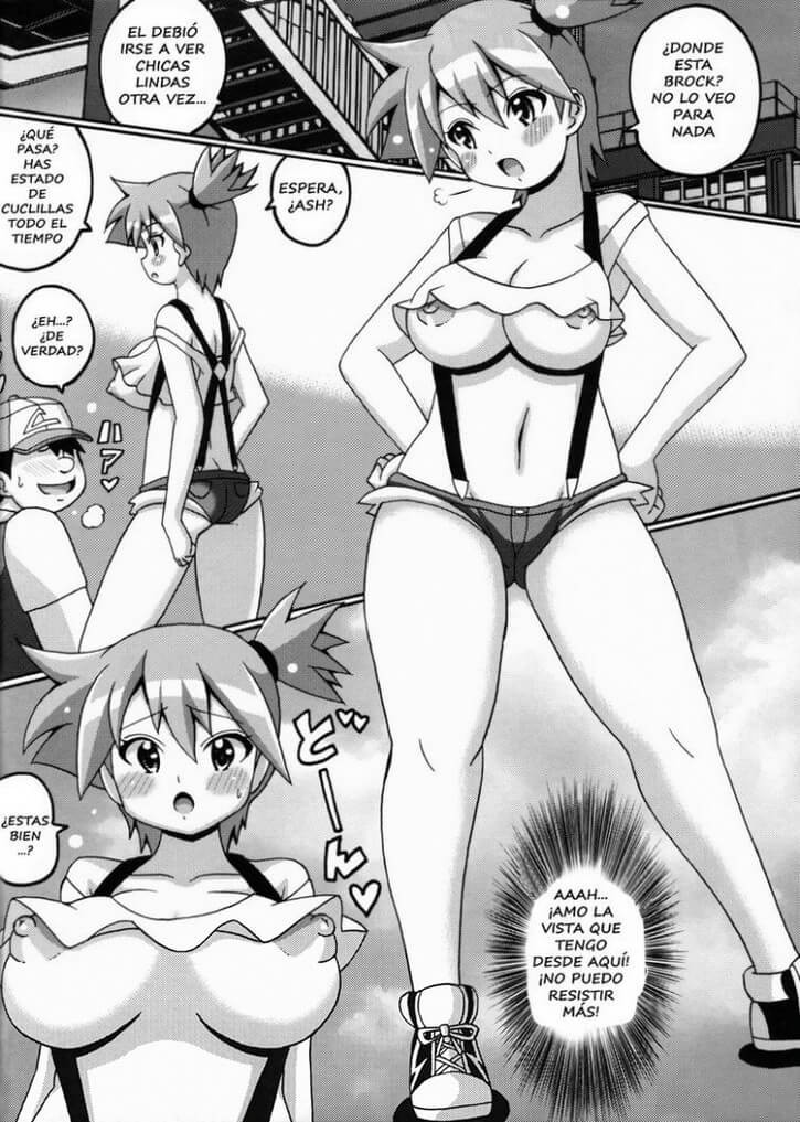 El Libro de Misty y Mei XXX Pokemon Comic porno