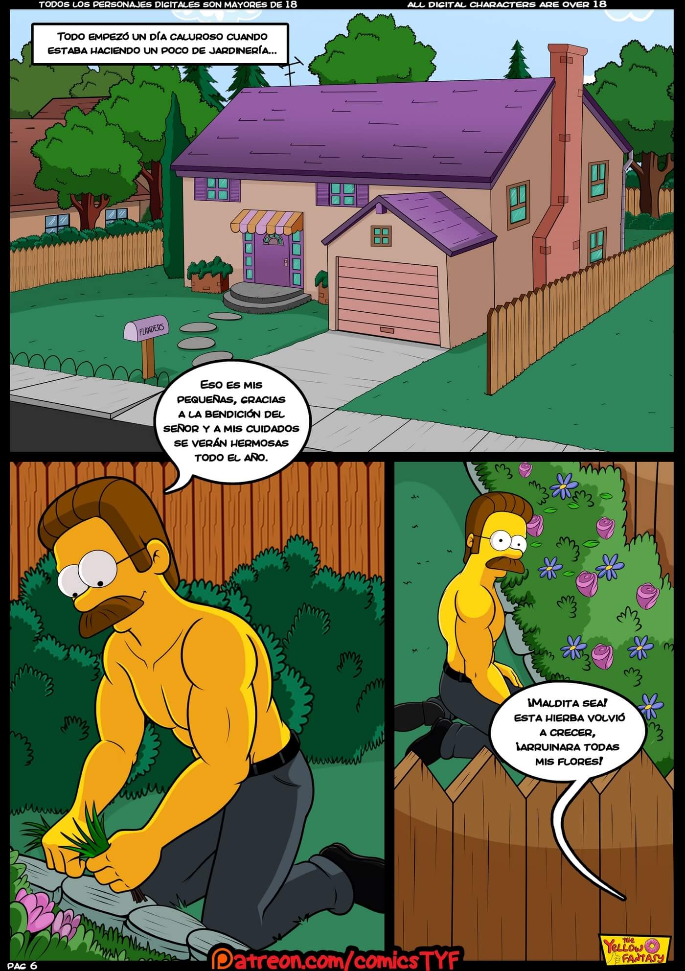 El Pasatiempo – The Yellow Fantasy Comic porno