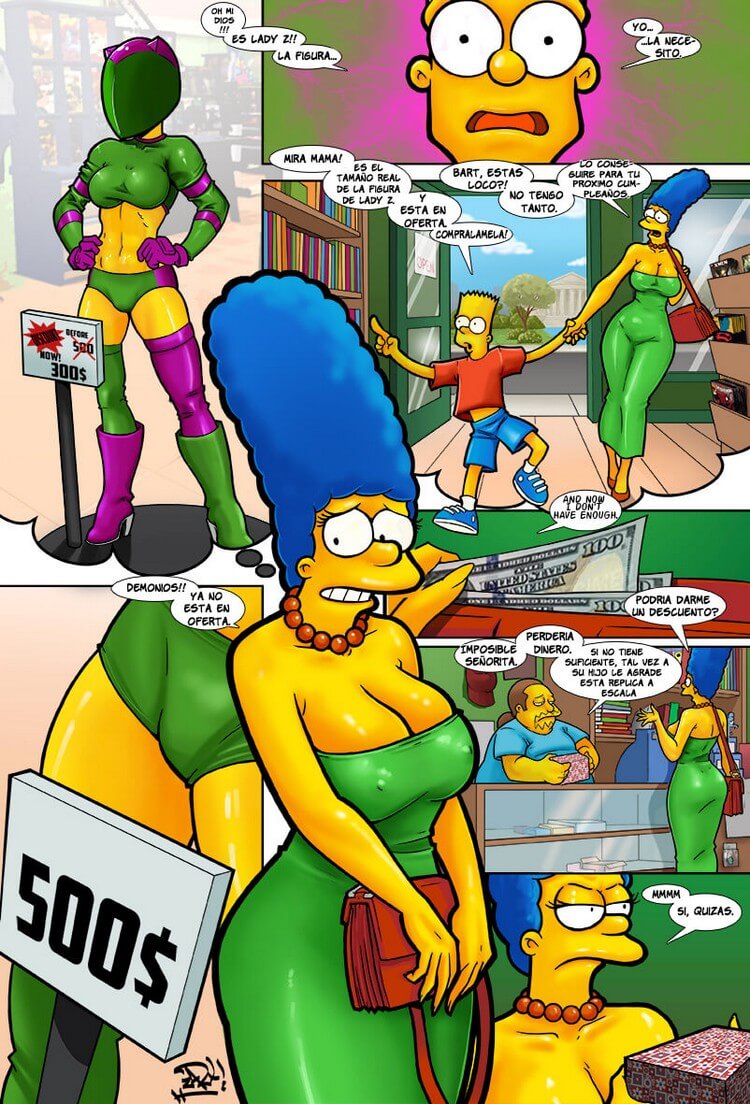 El Regalo (Los Simpsons XXX) Comic porno
