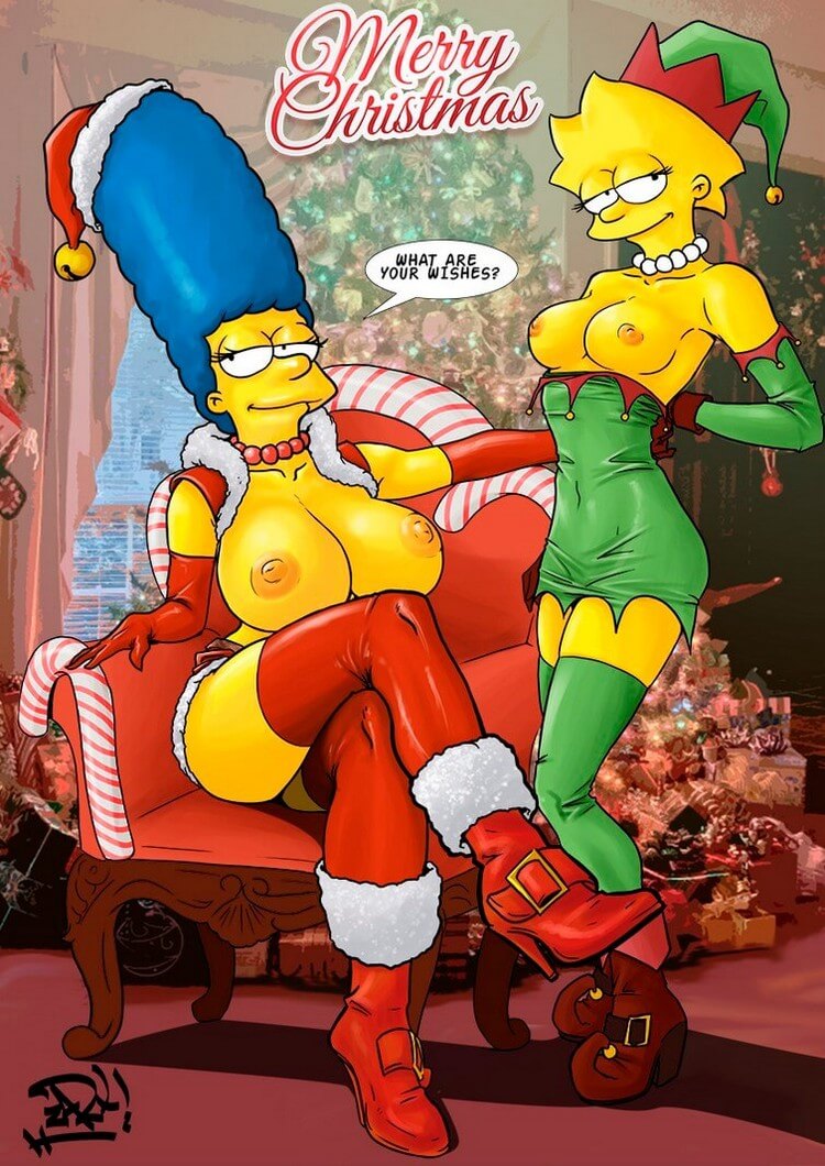 El Regalo (Los Simpsons XXX) Comic porno