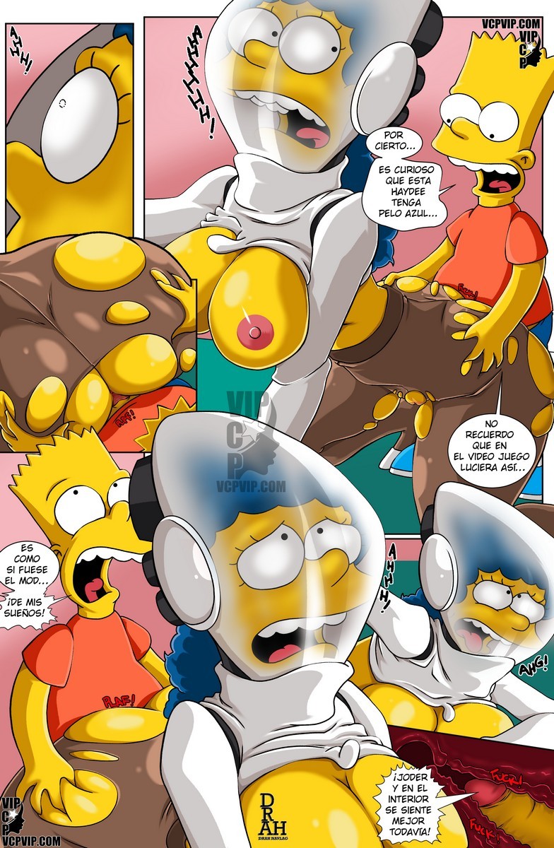 Los Simpsons El Regalo Alternativo Comic porno