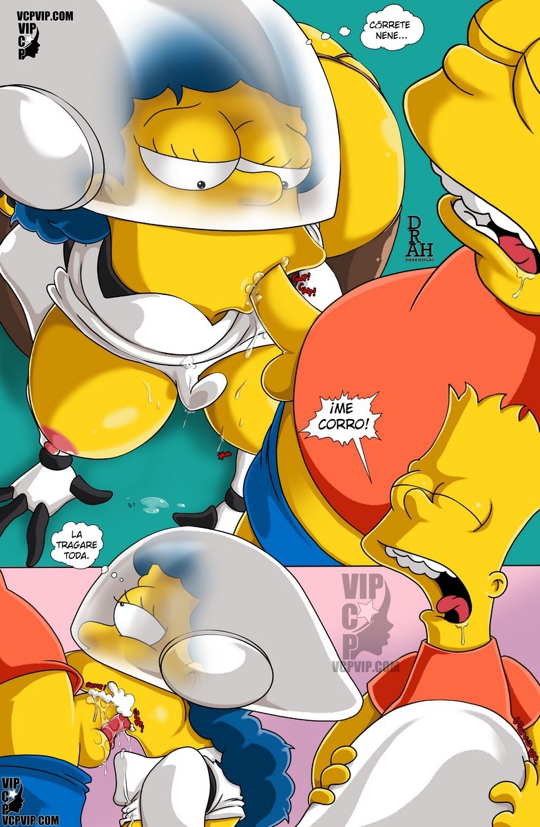 Los Simpsons El Regalo Alternativo Comic porno