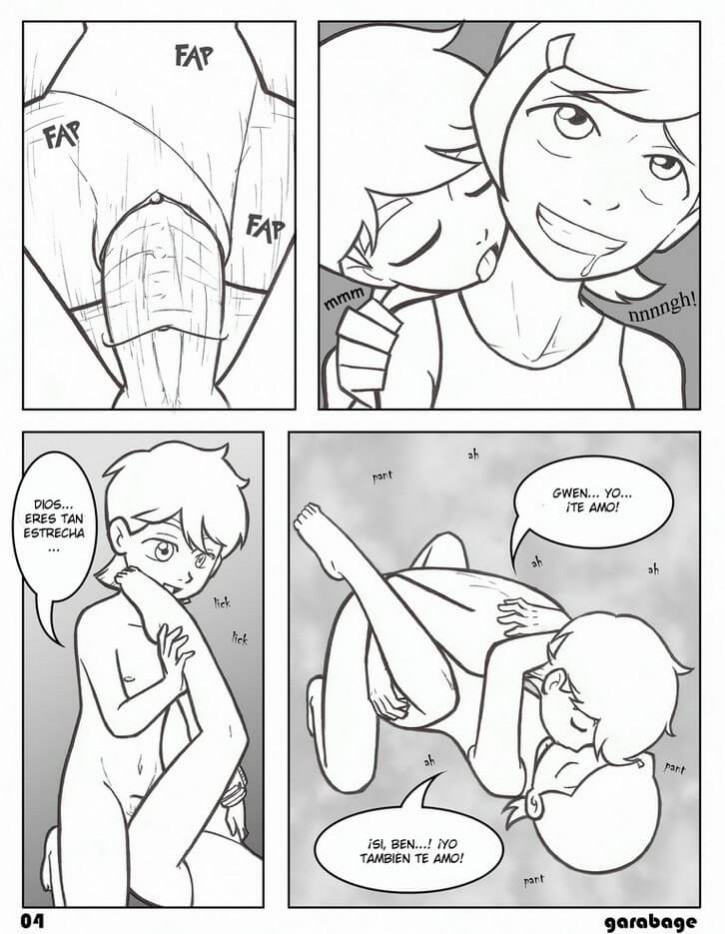 El Verano de Ben 10 (Comic XXX) Comic porno