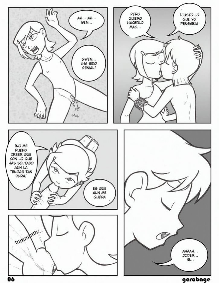 El Verano de Ben 10 (Comic XXX) Comic porno