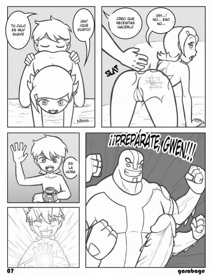 El Verano de Ben 10 (Comic XXX) Comic porno